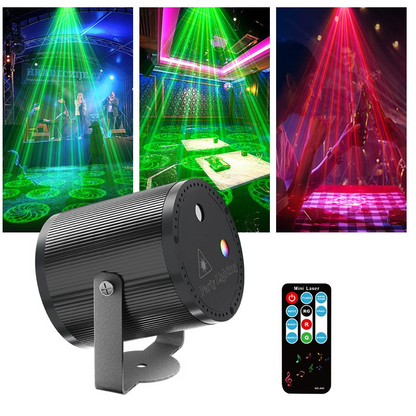 📢📢50%  OFF !! ⏰DJ Laser Party Light with 7 Lighting Modes & Remote