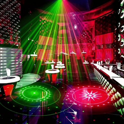 📢📢50%  OFF !! ⏰DJ Laser Party Light with 7 Lighting Modes & Remote