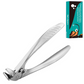 📢📢30% OFF !! ⏰Stainless Steel Nail Clipper with Curved Precision Blades – Effortless for Thick Nails & Seniors! ✂️✨