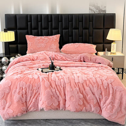 📢📢60%  OFF !! ⏰Double-Layer Plush Jacquard Blanket