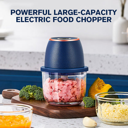 💎50% OFF! 💎 Powerful Large-Capacity Electric Food Chopper – Robust Motor, Smart Design & Stainless Steel Blades