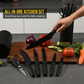 📢📢40% OFF !! ⏰Modern 7-in-1 Kitchen Knife & Scissors Set
