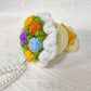 📢📢40%  OFF !!!⏰Mini Crochet Floral Bouquet Keychain