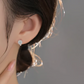 📢📢50%  OFF !!!⏰Brilliant Faux Moissanite Hoop Earrings for Women
