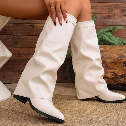 📢📢60%  OFF !!!⏰Women's Slouchy Knee High Chunky Boots & FREE SHIPPING✈️