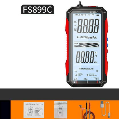 📢📢50%  OFF !!⏰USB Rechargeable Digital Multimeter