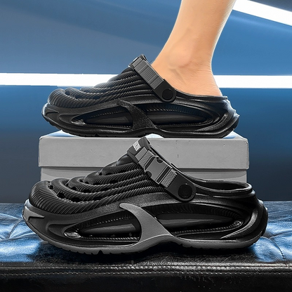 📢📢50% OFF !!!⏰ Two styles in one shoe + instant-dry slip-resistant! This summer's smartest EVA sandals have arrived 👟✨