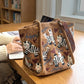 📢📢60%  OFF !! ⏰Embroidered Zebra Canvas Tote Bag