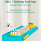 📢📢50% OFF !!!⏰Tabletop Finger Frog Bowling Toys
