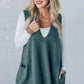 📢📢50% OFF !!!⏰Women's Loose-Fit V-Neck Sweater Vest with Pockets