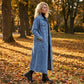 📢📢60% OFF !!!⏰Women’s Casual Longline Button-Up Denim Coat