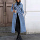 📢📢60% OFF !!!⏰Women’s Casual Longline Button-Up Denim Coat