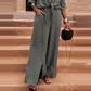 📢📢50% OFF !!!⏰Women's Elegant Solid Color 2-Piece Set