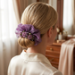 📢📢50% OFF !!!⏰Elegant Floral Organza Hair Scrunchie