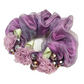 📢📢50% OFF !!!⏰Elegant Floral Organza Hair Scrunchie