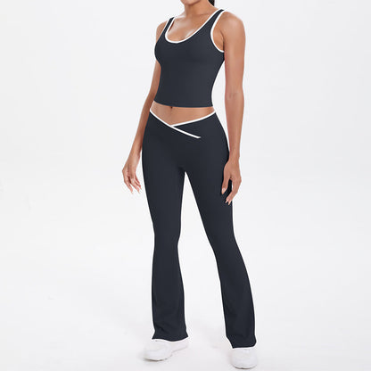 Women's Top & Pants 2-Piece Yoga Outfits