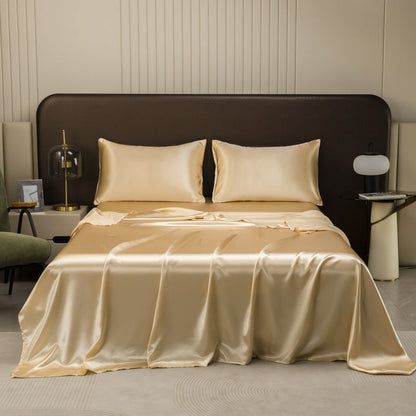 📢📢50% OFF !!!⏰Solid Color Satin Flat Sheet