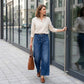 📢📢50% OFF!!⏰Women's Casual High-Rise Wide-Leg Jeans