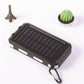 📢📢40% OFF !! ⏰ Portable Solar Power Bank – Solar Powered Charger with Dual LED Flashlights 🔋