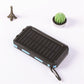 📢📢40% OFF !! ⏰ Portable Solar Power Bank – Solar Powered Charger with Dual LED Flashlights 🔋