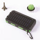 📢📢40% OFF !! ⏰ Portable Solar Power Bank – Solar Powered Charger with Dual LED Flashlights 🔋