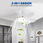 📢📢30% OFF !! ⏰2-in-1 Remote-Controlled Ceiling Fan with LED Light