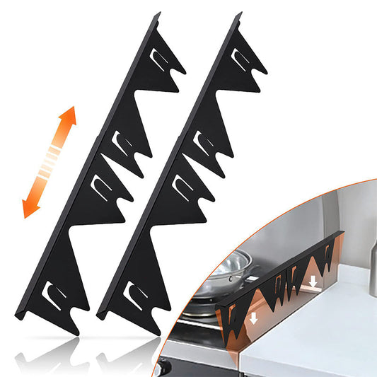 📢📢50% OFF!!⏰Stainless Steel Adjustable Retractable Stove Gap Covers