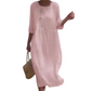 📢📢50% OFF !!!⏰Women's Casual Loose Midi Dress with Embroidery
