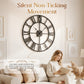 📢📢50% OFF !!!⏰Silent Non-Ticking Vintage Industrial Wall Clock