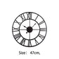 📢📢50% OFF !!!⏰Silent Non-Ticking Vintage Industrial Wall Clock