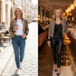 Women's Sequin Leopard Print Jacket