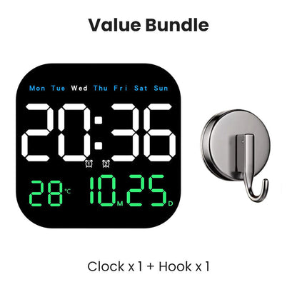 📢📢50% OFF !!!⏰Multifunctional Digital Alarm Clock for Home & Office