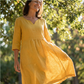 ✨💞V-Neck & 3/4 Sleeve Casual Dress with Pockets👗