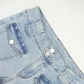 Women's Casual Low-Rise Flare Jeans