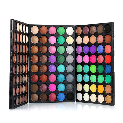 120-Color Professional Eyeshadow Palette