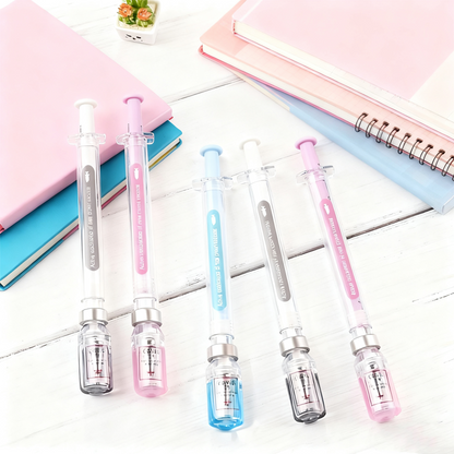 Creative Syringe Shaped Gel Ink Pen