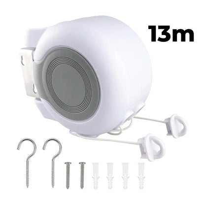 📢📢50% OFF !!!⏰Invisible retractable clothesline with double line