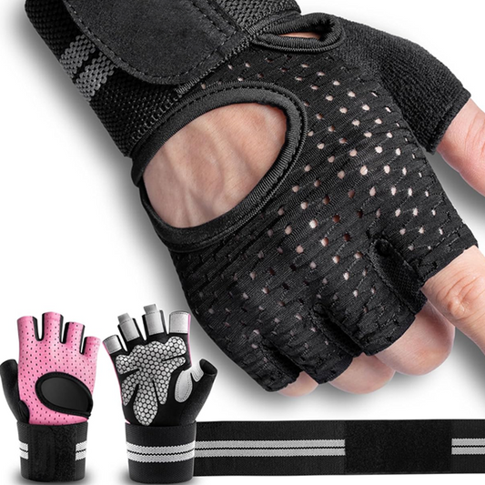 📢📢50% OFF !!!⏰Breathable Weight Lifting Wristwrap Gloves