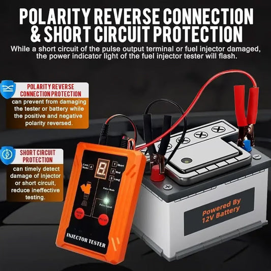 📢📢40% OFF !! ⏰ Diagnose & Clean in Minutes | 4-Mode Injector Tester 💨