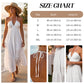💃New Arrival Special Price:￡15.99!!✨30K+ SOLD🌸Halter Neck Backless Tiered Maxi Dress