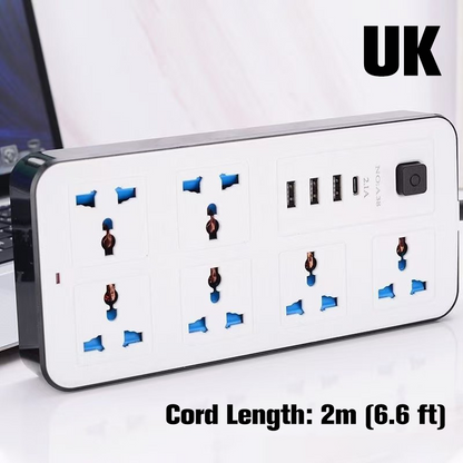 📢📢50% OFF !!!⏰Multi-Outlet Power Strip with Extension Cord