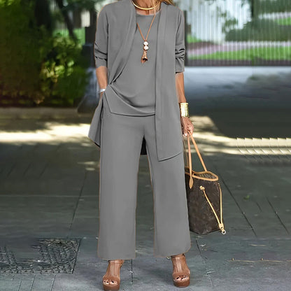📢📢50% OFF !!!⏰Elegant Women's Relaxed Fit 3-Piece Set