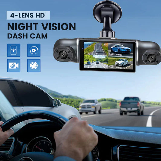 📢📢40% OFF !! ⏰50K+ SOLD!📹🚗360° Eagle Eye Parking Camera – All-round view, no blind spots. 1080P HD, loop recording. Park with confidence. 🛡️🌙