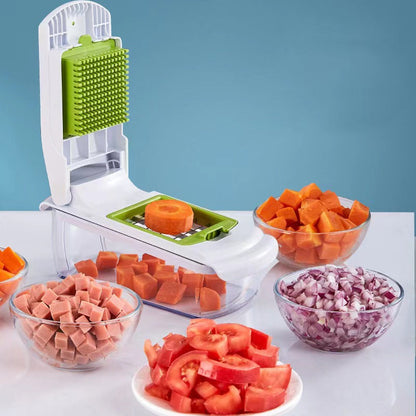 📢📢50% OFF !!!⏰Multi-Functional Quick Cutting Vegetable Slicer Set