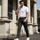 📢📢40% OFF !!!⏰Men's Slim-Fit Plaid Trousers