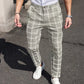 📢📢40% OFF !!!⏰Men's Slim-Fit Plaid Trousers