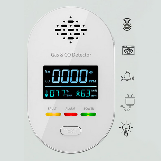 📢📢50% OFF !!!⏰4-in-1 Plug in CO and Natural Gas Detector