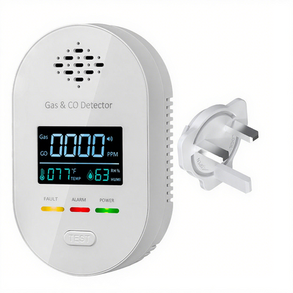 📢📢50% OFF !!!⏰4-in-1 Plug in CO and Natural Gas Detector