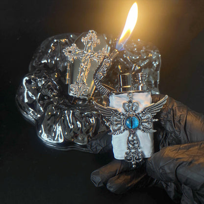 📢📢50% OFF !!!⏰Dual Flame Exquisite Windproof Lighter🔥Now in hot sale