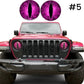 📢📢50% OFF !!!⏰Beast Eyes Headlight Decals (1 Pair)